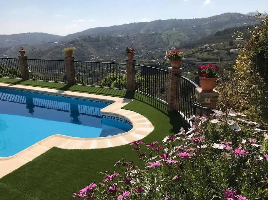 Сasa de vacaciones Villa En Frigiliana Con Piscina Y Jacuzzi España